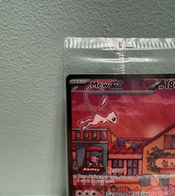 Mew ex SVP 053 SEALED Pokemon TCG Scarlet Violet 151 Black Star Promo Full Art - Image 3