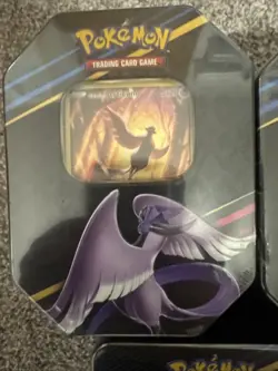 Pokemon TCG: Crown Zenith Tin Set of 3 - Articuno x2 Zapdos x1- Sealed - New - Image 2