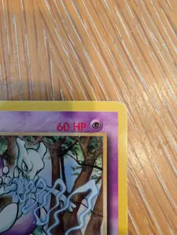Pokemon Mewtwo Black Star Promo 12 WOTC Christopher Rush - HP - Image 3