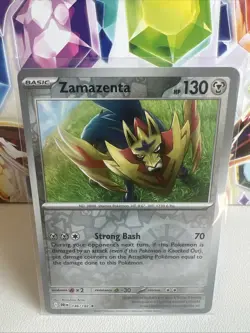 Zamazenta 146/182 Reverse Holo - Pokemon Destined Rivals Holo Rare NM - Image 1