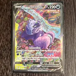 Galarian Slowking V MP Pokemon Sword & Shield Chilling Reign #179 - Image 1