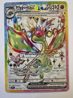 Flygon ex 222/191 Ultra Rare Surging Sparks Pokemon TCG - Image 1