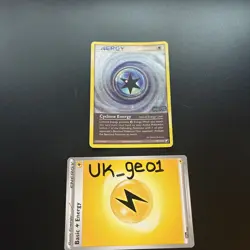 Pokemon TCG Cyclone Energy EX Unseen Forces 99/115 Reverse Holo Uncommon - Image 1