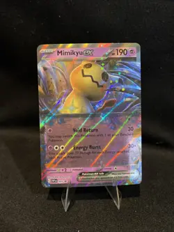 Pokemon SV Black Star Promo ULTRA RARE Mimikyu EX SVP004 - NM (DB) - Image 1