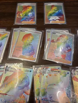Pokemon Rainbow Rare VMAX Lot - 14 VMAX + Nessa Leon Full Trainer Set - All NM/M - Image 5