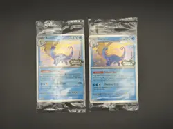 2x Aurorus 024/088 - Cosmo Holo - Pokemon Perfect Order Stamped Promo SEALED - Image 1