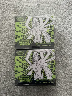 New & Sealed 2 x Pokemon TCG Perfect Order Pokemon Center Elite Trainer Box ETB - Image 1