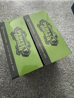 New & Sealed 2 x Pokemon TCG Perfect Order Pokemon Center Elite Trainer Box ETB - Image 3