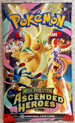 POKEMON TCG: MEGA EVOLUTION - ASCENDED HEROES BOOSTER PACK - Image 1