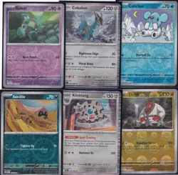 LOT 6 Pokemon TCG Holos + Reverse Foil ** PACK FRESH CLEAN ** HOLO FOILS - 3 - Image 1