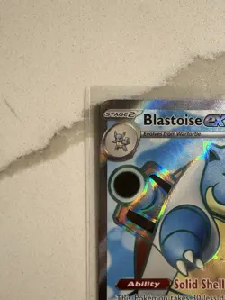 Pokemon SV151 Scarlet & Violet Blastoise EX 184/165 Ultra Rare Holo - Image 4