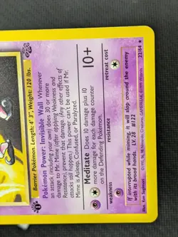 Mr. Mime 22/64 - Jungle 1st Edition Rare Pokemon TCG NM - Image 5