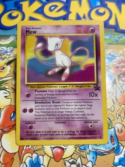 Mew 8 Promo Wizards Black Star Promos Pokemon TCG - Image 1