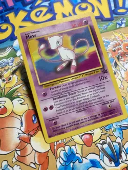 Mew 8 Promo Wizards Black Star Promos Pokemon TCG - Image 2