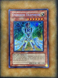Yugioh Overdrive Teleporter CSOC-EN083 Secret Rare 1st Ed NM - Image 1
