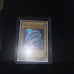 * BLUE-EYES WHITE DRAGON * 🔥 ULTRA RARE HOLOGRAPHIC (ORIGINAL ART) 🔥 YUGIOH! - Image 1