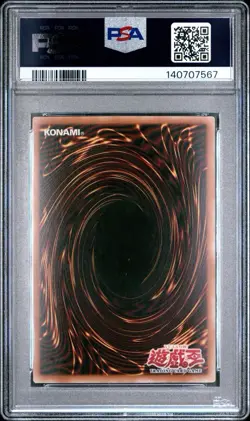 2002 Yu-Gi-Oh! Barrel Dragon Valuable Book V5 VB5 Prismatic Secret Rare PSA 4 - Image 2