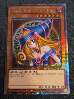 Yugioh Dark Magician Girl MP24-EN009 Quarter Century Rare 1st Ed NM - Image 1