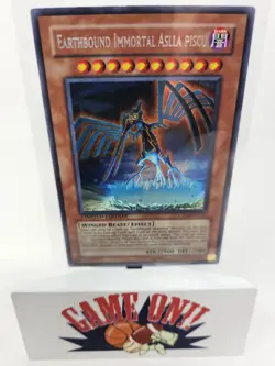 YuGiOh Earthbound Immortal Aslla Piscu CT06-ENS02 Limited Edition Secret Rare NM - Image 1
