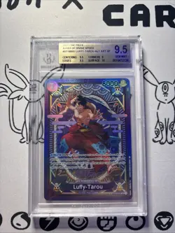 One Piece Luffy-Tarou BGS 9,5 OP11-SP AA ST18-005, a Fist of Divine Speed - Image 1