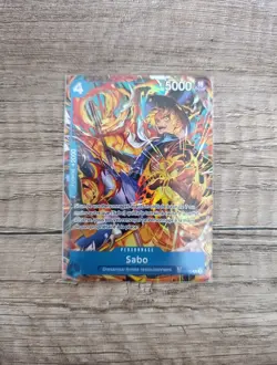 One Piece TCG - Sabo TR Treasure Rare OP12 (OP10-049) - French MINT - Image 1