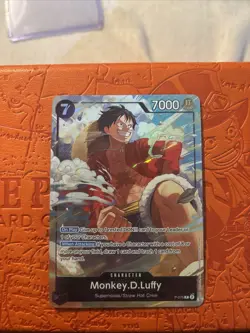 Monkey D. Luffy P-075 Best Selection One Piece Promo Mint Condition - Image 1
