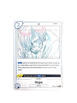 Hope EB02-031 Event Rare ONE PIECE Anime 25th Anniversary ENGLISH NM/M - Image 1