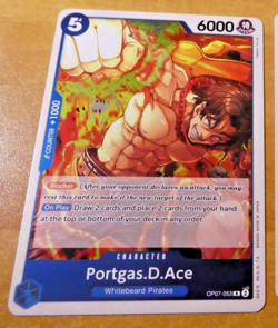 ONE PIECE 500 YEARS INTO THE FUTURE ENGLISH CARD HOLO GAME CARTE OP07-053 EN NM - Image 1