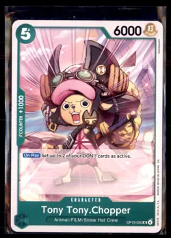One Piece Carrying On His Will OP13-030 Tony Tony.Chopper Uncommon 5 card lot - Image 1