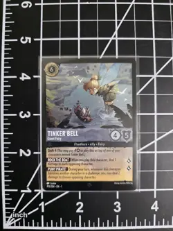 Tinker Bell Giant Fairy 193/204 Foil Disney Lorcana The First Chapter NM/M - Image 1