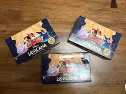 Disney Lorcana: The First Chapter Booster Box (24 Packs) Sealed 2024 Reprint - Image 1