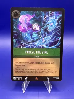 Freeze the Vine (Cold Foil) - Winterspell 96/204 Disney Lorcana - Image 1
