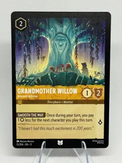 Disney Lorcana Winterspell - Grandmother Willow - Ancient Advisor 13/204 Regular - Image 1
