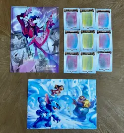 Lorcana Art Puzzle Card Lot - Winterspell + Fabled - Image 1