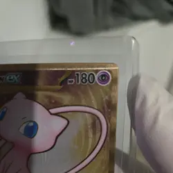 Mew ex NM Metal Promo Card 205/165 Ultra Premium Collection UPC Pokemon 151 NM - Image 4