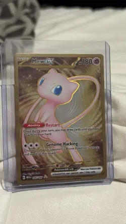 Mew ex 205/165 MEW EN-151 Metal Ultra Premium Collection Promo Pokemon Card - Image 2