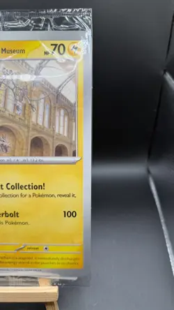 Pokemon TCG Promo Oversized Card - Pikachu at the Museum (Sealed) UK EXCLUSIVE - Image 2