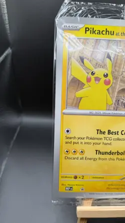 Pokemon TCG Promo Oversized Card - Pikachu at the Museum (Sealed) UK EXCLUSIVE - Image 3