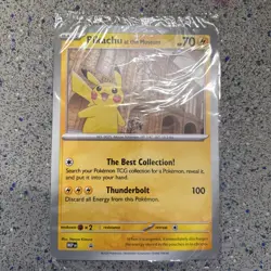 Pokemon TCG Promo Oversized Card - Pikachu at the Museum (Sealed) - UK - Image 1