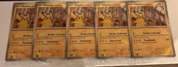 5X Pokemon TCG Pikachu At The Museum Promo Card UK Exclusive Sealed New - Image 1