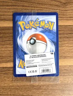 Pikachu at the Museum Pokemon JUMBO Promo Card - NEW & SEALED ⚡ - Image 2