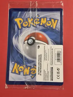 5 x Pokemon TCG Promo Oversized Card - Pikachu at the Museum (Sealed) - UK - Image 2