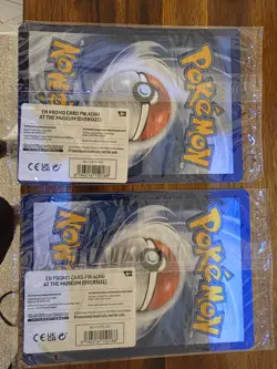 Pokemon National History Museum Pikachu at the museum Promo Card sealed mint x 2 - Image 2