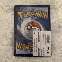Pikachu At The Museum Pokemon X Natural History Museum. Jumbo Promo Card. Sealed - Image 2
