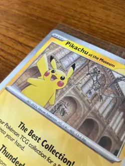 Pokemon TCG Pikachu At The Museum Promo Card - MEP ✅ sealed brand new! NHM - Image 4