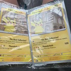 Pokemon TCG Pikachu At The Museum Promo Card Sealed x2 - Image 1