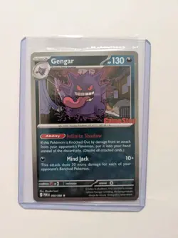 Gengar Perfect Order 50/88 GameStop Promo Pokemon Card NM Near Mint Condition - Image 1