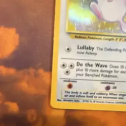 Pokemon TCG Wigglytuff Jungle Holo Rare Unlimited Card 16/64 80HP Stage 1 - Image 4