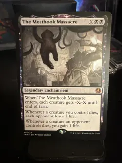 The Meat Hook Massacre Innistrad Remastered Mythic Card NM-M Condition - Image 1