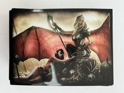 MtG: Ultra Pro Card Sleeves - 50 Pack: Winged Woman Angel/Devil Deck Protectors - Image 1